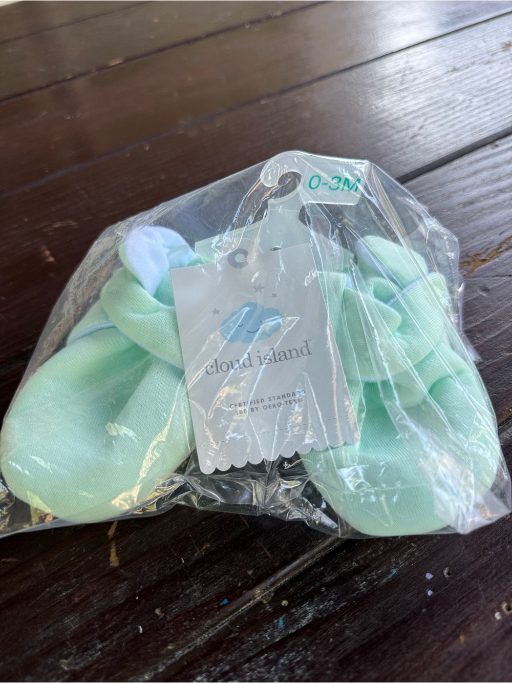 Cloud Island Soft Baby Booties Shoes Slippers 0-3M